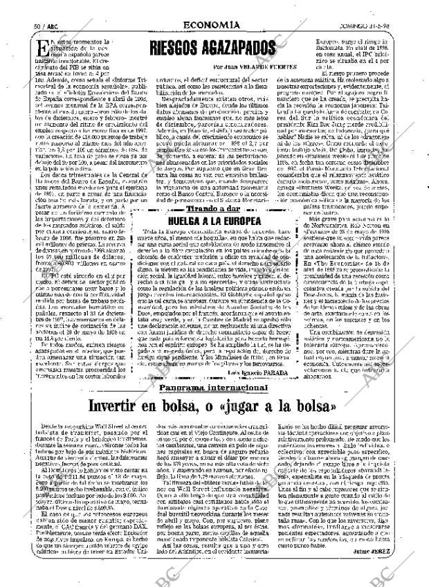 ABC MADRID 31-05-1998 página 50