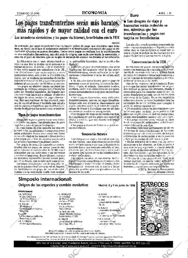 ABC MADRID 31-05-1998 página 51