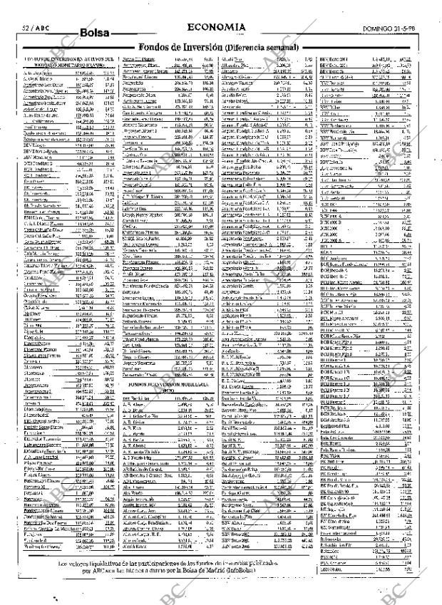 ABC MADRID 31-05-1998 página 52