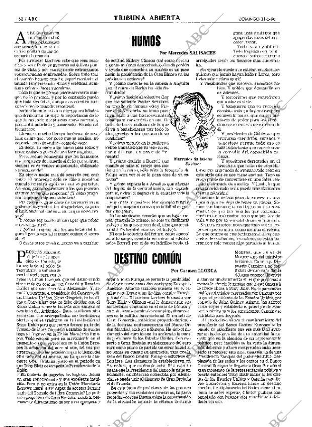 ABC MADRID 31-05-1998 página 62