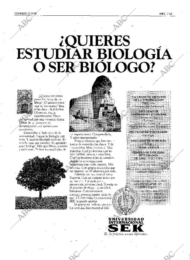 ABC MADRID 31-05-1998 página 63