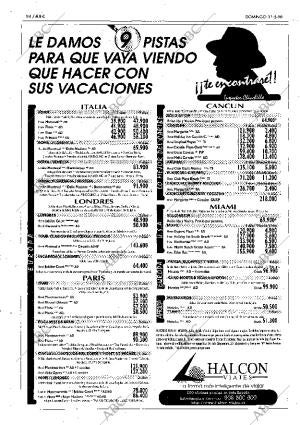 ABC MADRID 31-05-1998 página 84