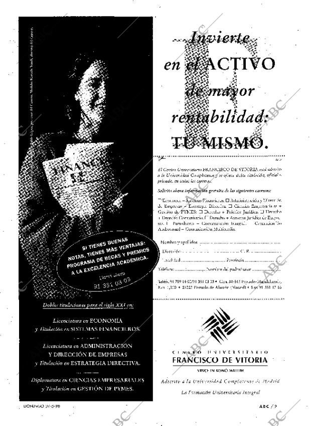 ABC MADRID 31-05-1998 página 9