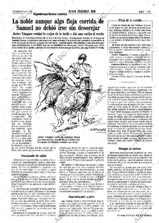 ABC MADRID 31-05-1998 página 95