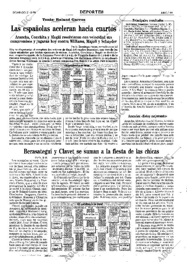 ABC MADRID 31-05-1998 página 99