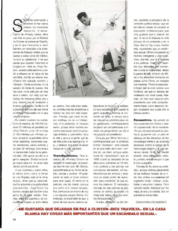 BLANCO Y NEGRO MADRID 31-05-1998 página 44