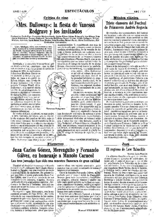 ABC MADRID 01-06-1998 página 101