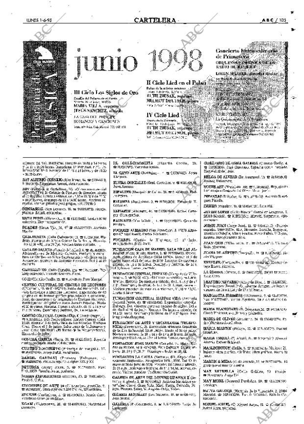 ABC MADRID 01-06-1998 página 105