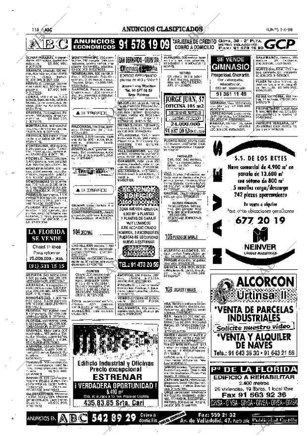ABC MADRID 01-06-1998 página 118