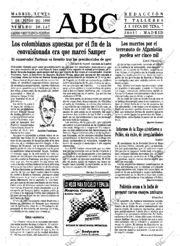 ABC MADRID 01-06-1998 página 13