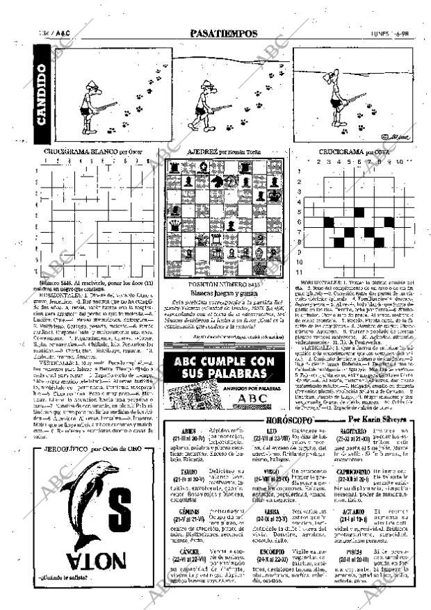 ABC MADRID 01-06-1998 página 134