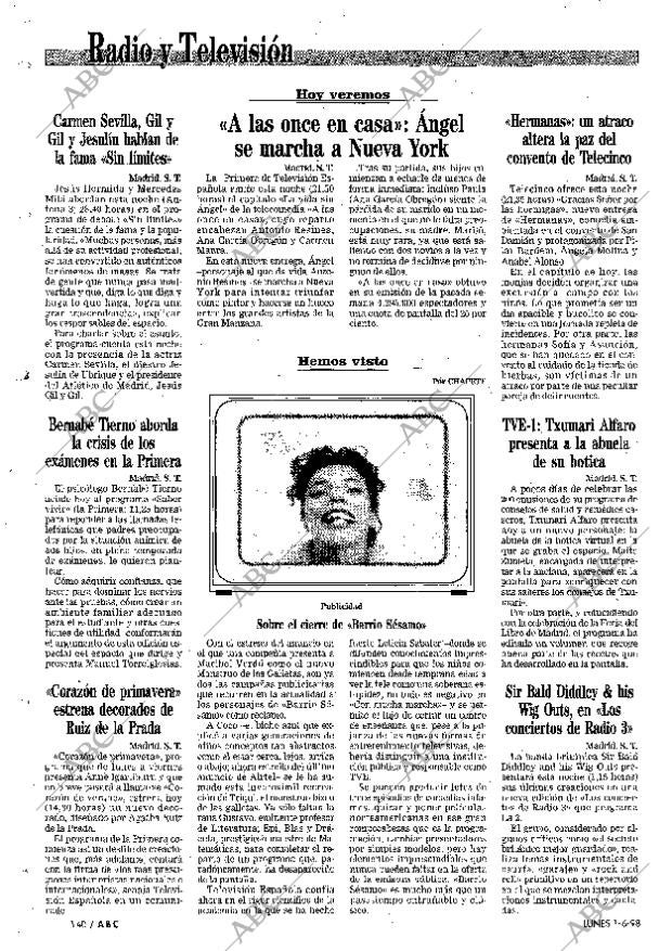 ABC MADRID 01-06-1998 página 140