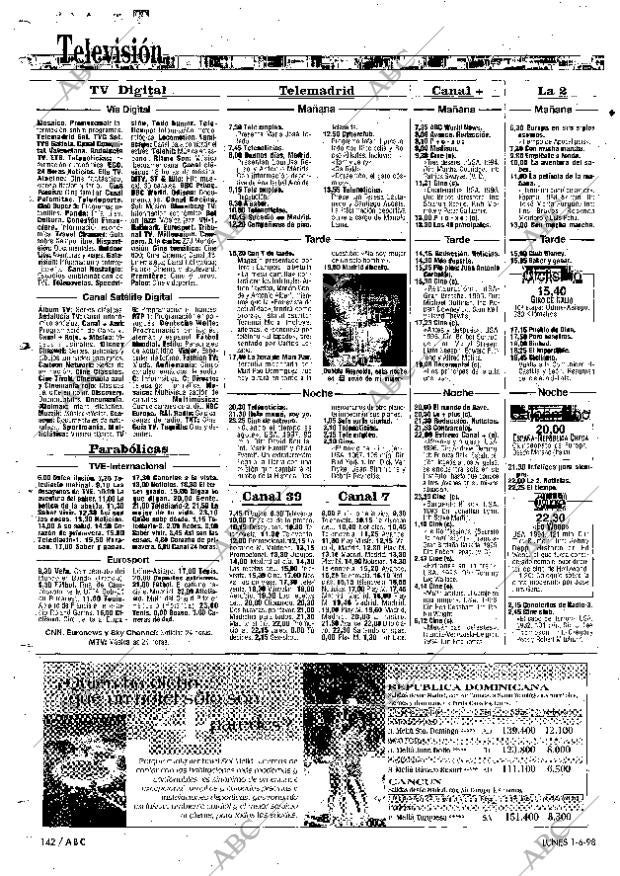 ABC MADRID 01-06-1998 página 142