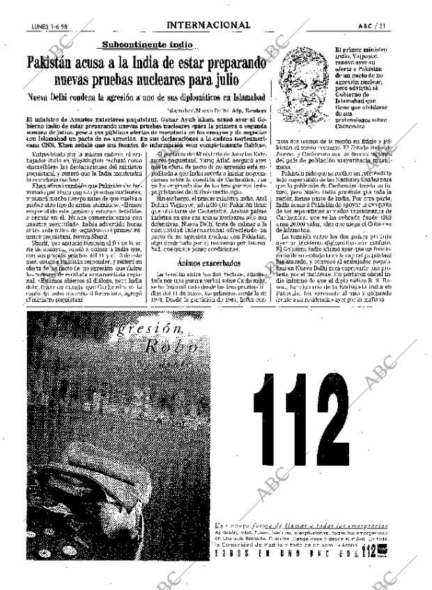 ABC MADRID 01-06-1998 página 31