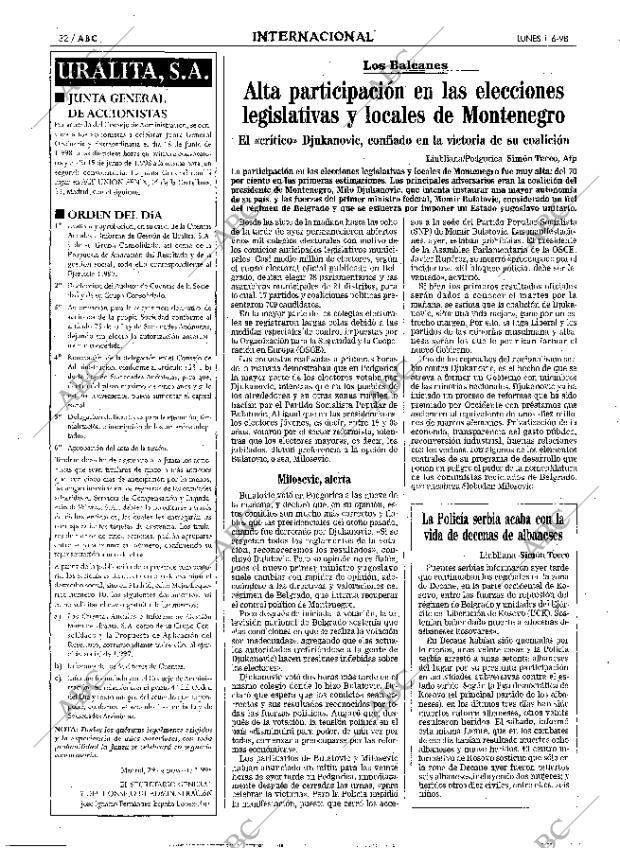 ABC MADRID 01-06-1998 página 32