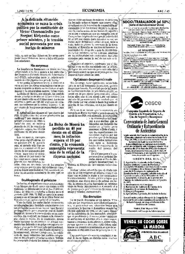 ABC MADRID 01-06-1998 página 45