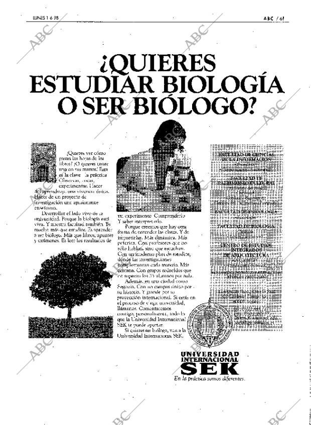 ABC MADRID 01-06-1998 página 61