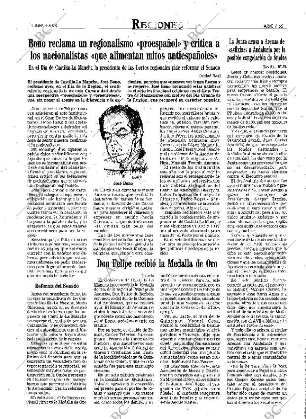 ABC MADRID 01-06-1998 página 65