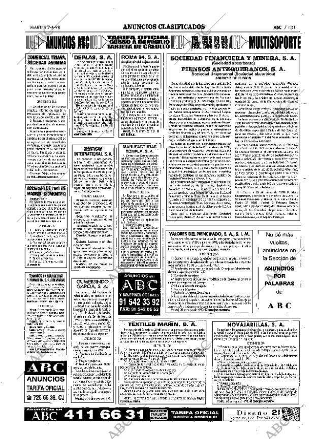 ABC MADRID 02-06-1998 página 131