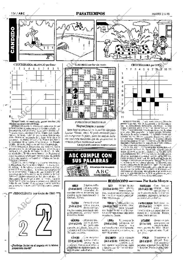 ABC MADRID 02-06-1998 página 134