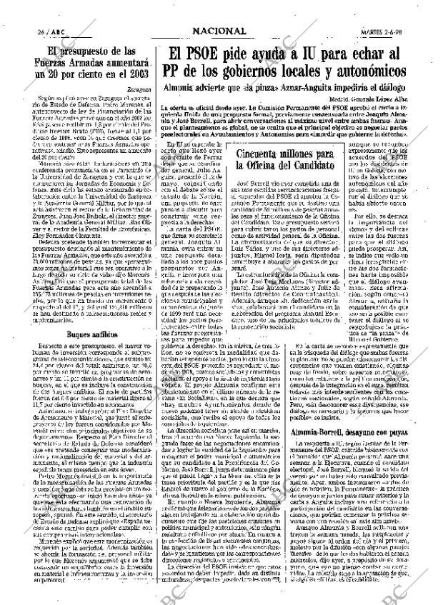 ABC MADRID 02-06-1998 página 26