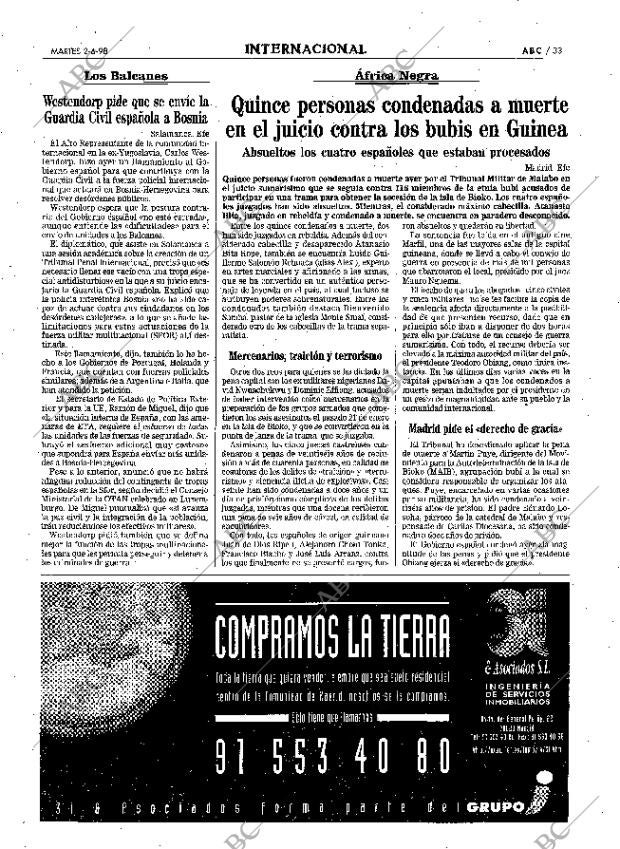 ABC MADRID 02-06-1998 página 33