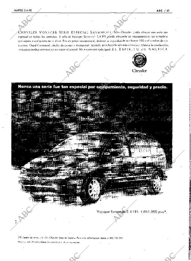 ABC MADRID 02-06-1998 página 45