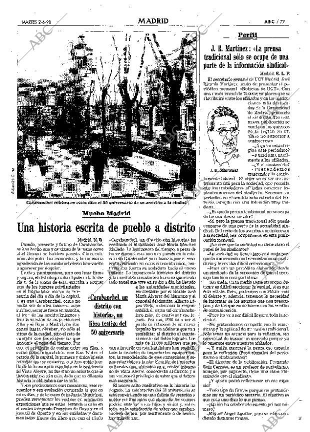 ABC MADRID 02-06-1998 página 77