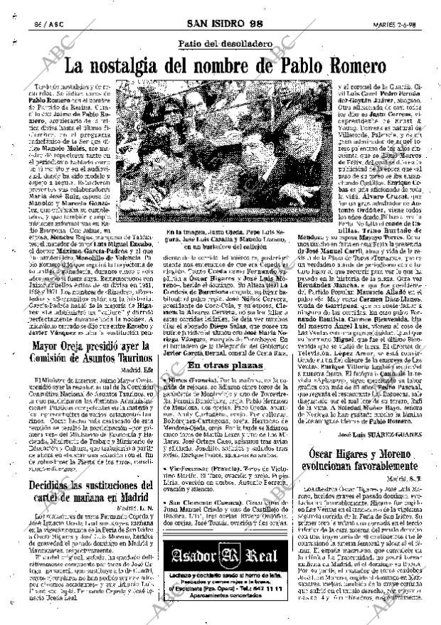 ABC MADRID 02-06-1998 página 86