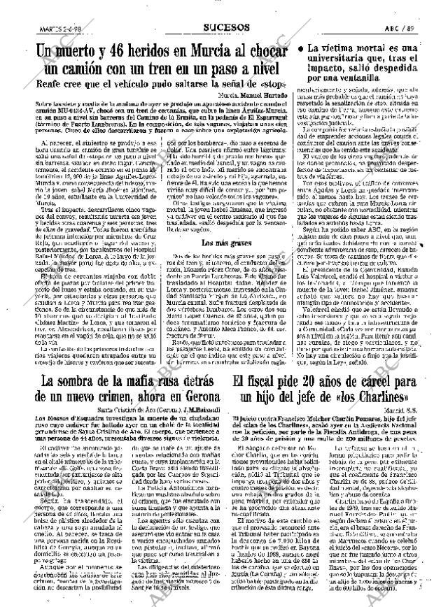 ABC MADRID 02-06-1998 página 89