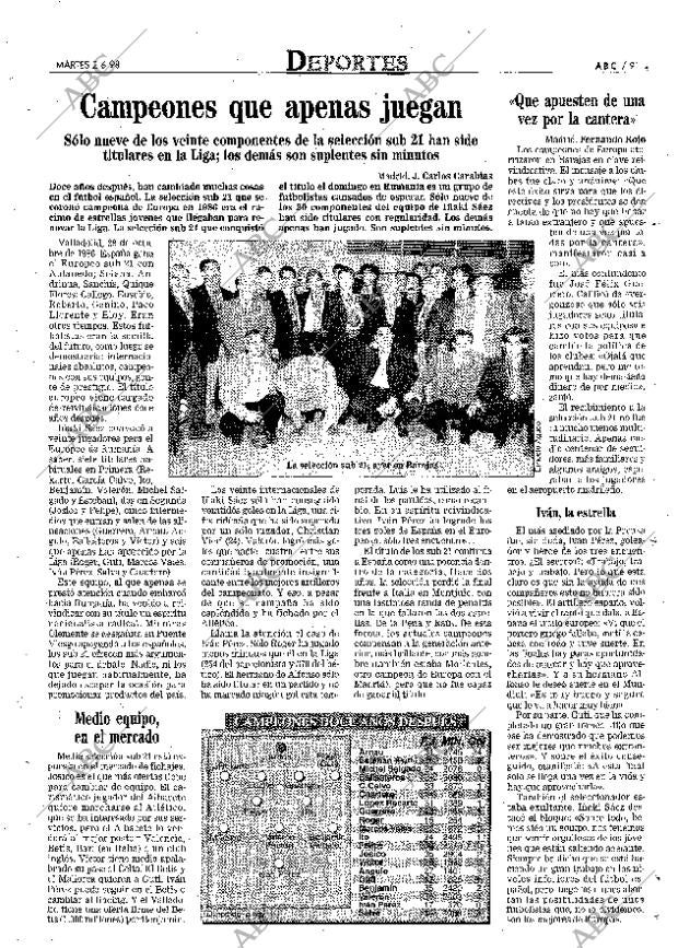 ABC MADRID 02-06-1998 página 91