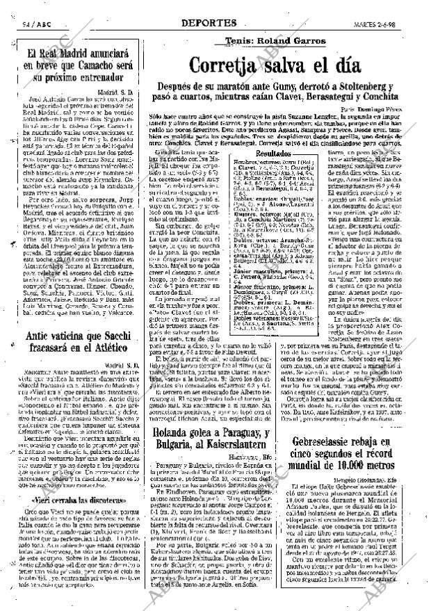 ABC MADRID 02-06-1998 página 94