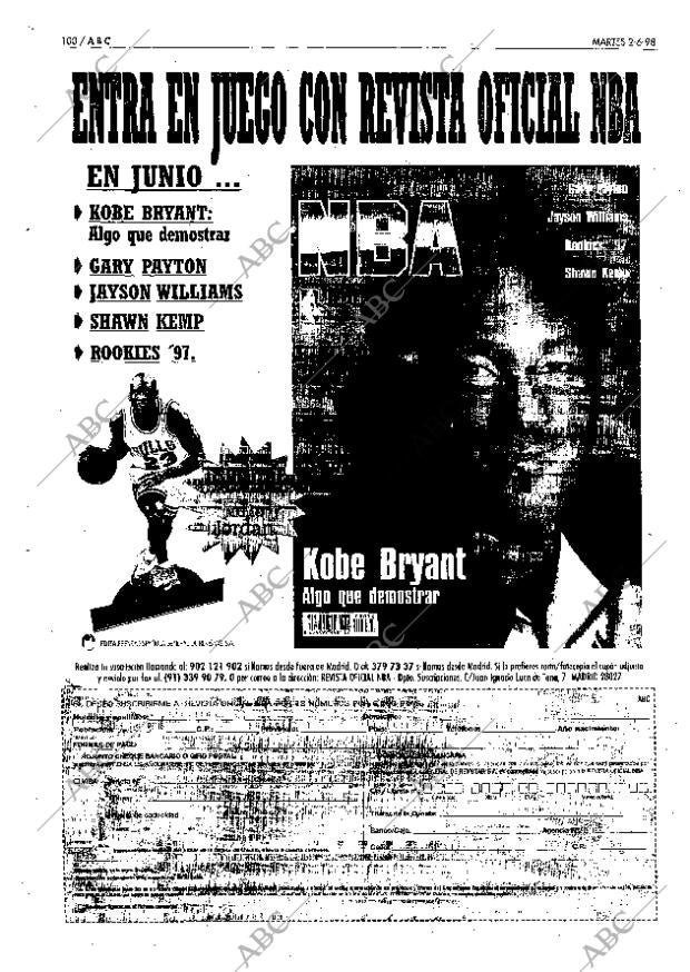 ABC SEVILLA 02-06-1998 página 100