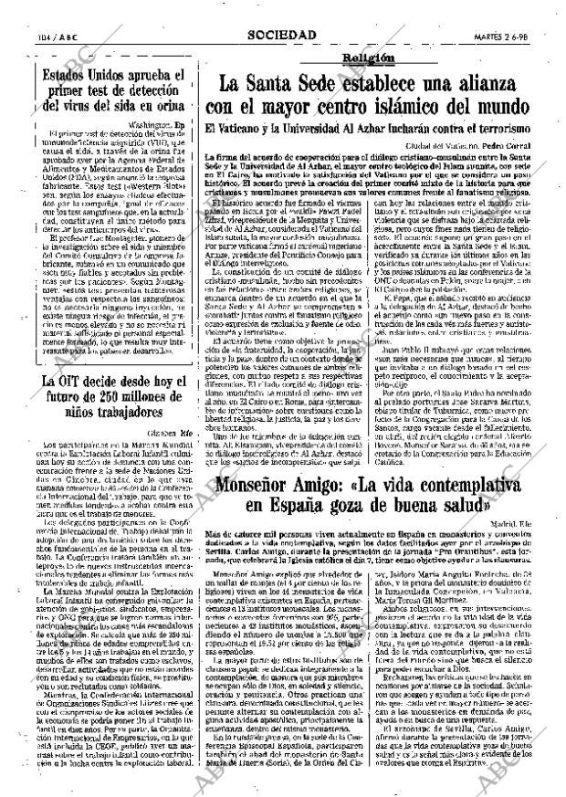 ABC SEVILLA 02-06-1998 página 104