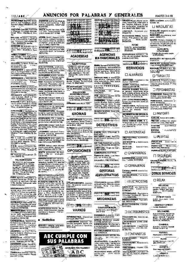 ABC SEVILLA 02-06-1998 página 112