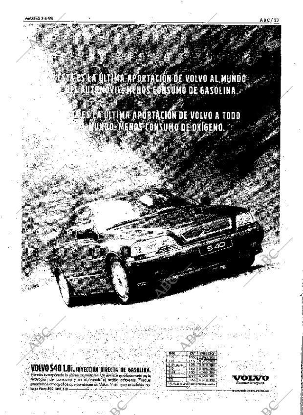 ABC SEVILLA 02-06-1998 página 33