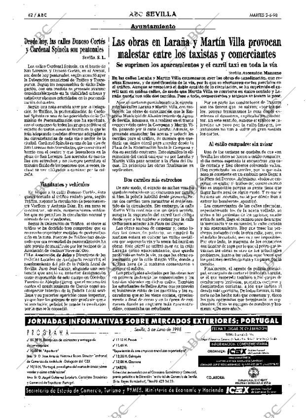 ABC SEVILLA 02-06-1998 página 62