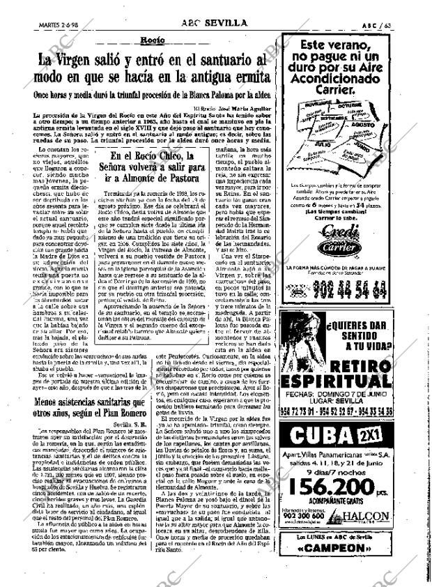 ABC SEVILLA 02-06-1998 página 63