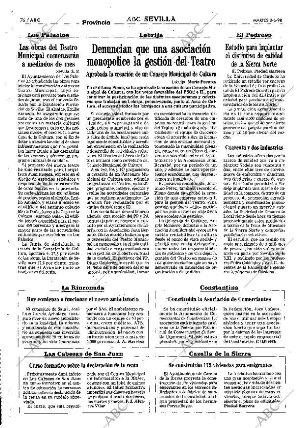 ABC SEVILLA 02-06-1998 página 76