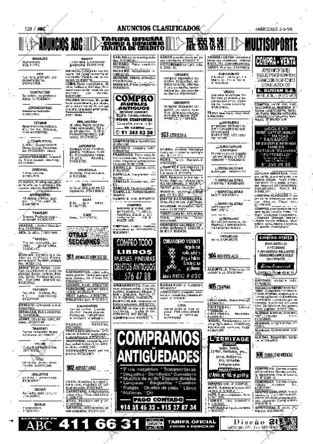 ABC MADRID 03-06-1998 página 128