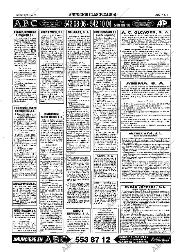 ABC MADRID 03-06-1998 página 131