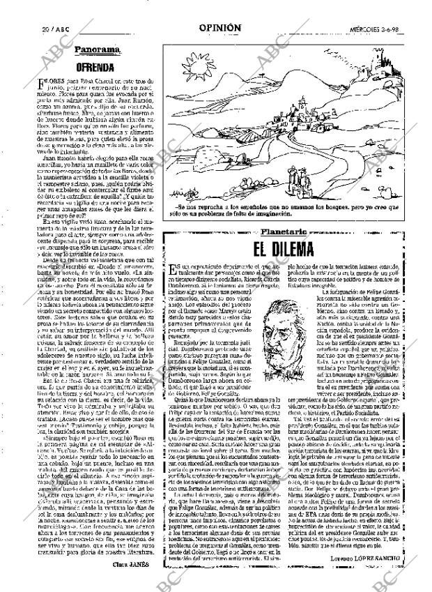 ABC MADRID 03-06-1998 página 20