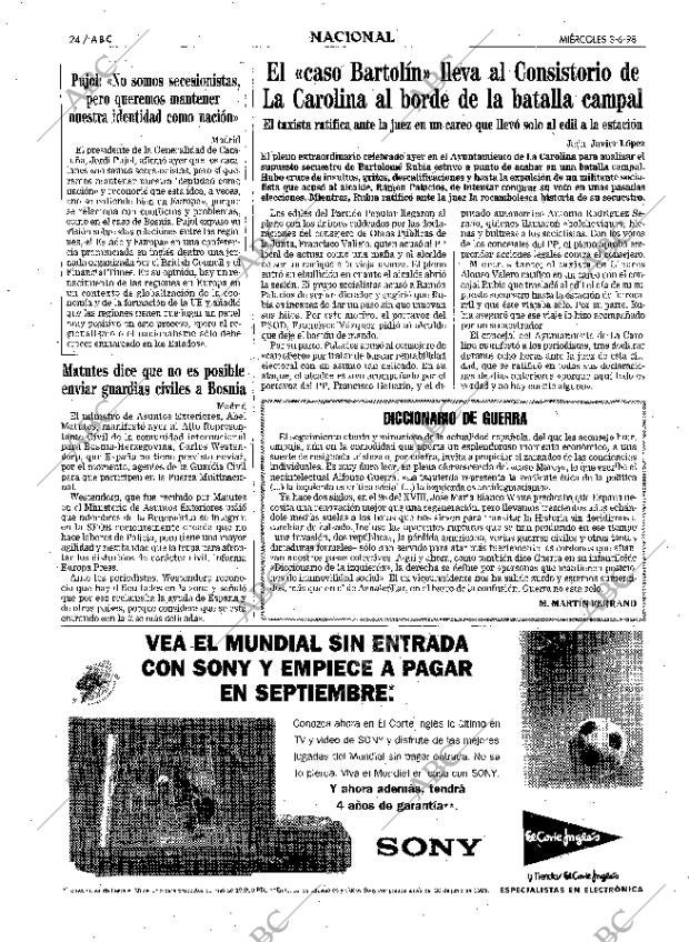 ABC MADRID 03-06-1998 página 24