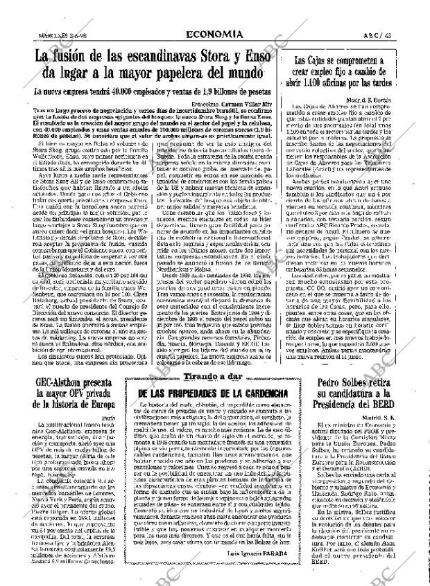 ABC MADRID 03-06-1998 página 43