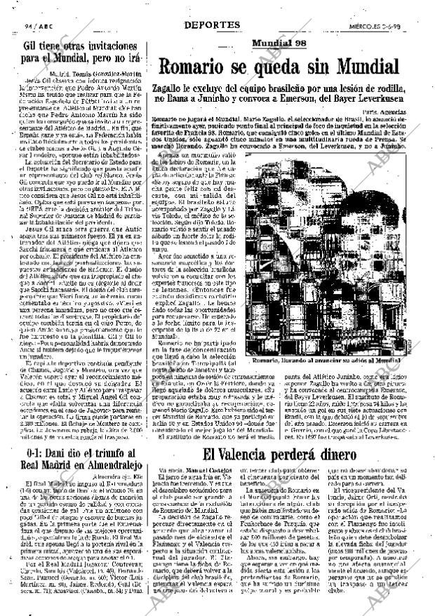 ABC MADRID 03-06-1998 página 94