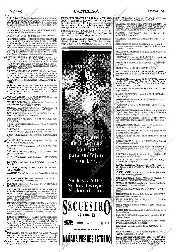 ABC MADRID 04-06-1998 página 104