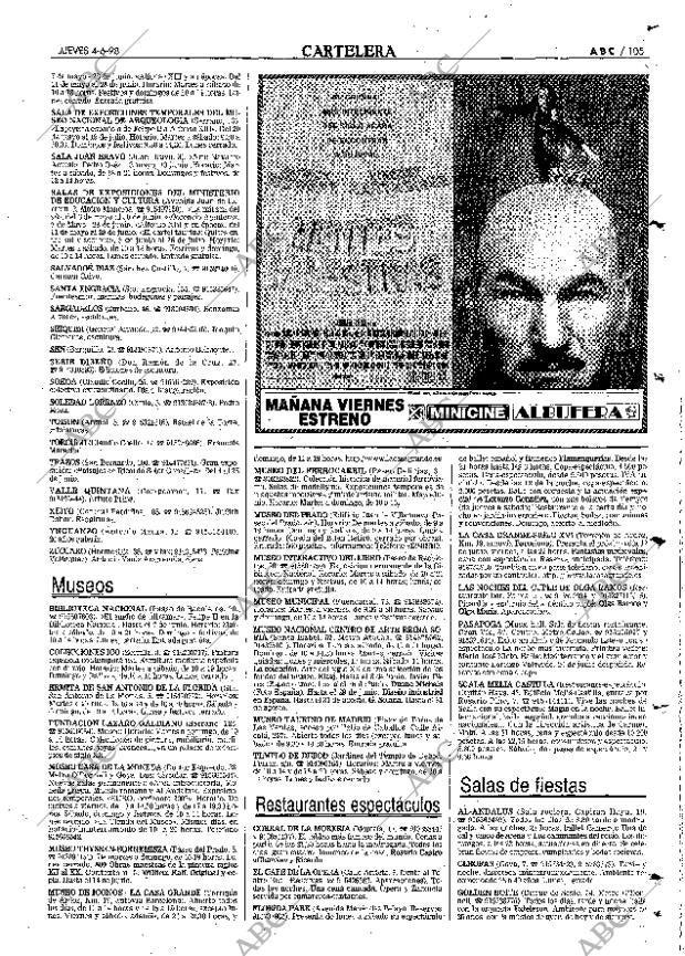 ABC MADRID 04-06-1998 página 105
