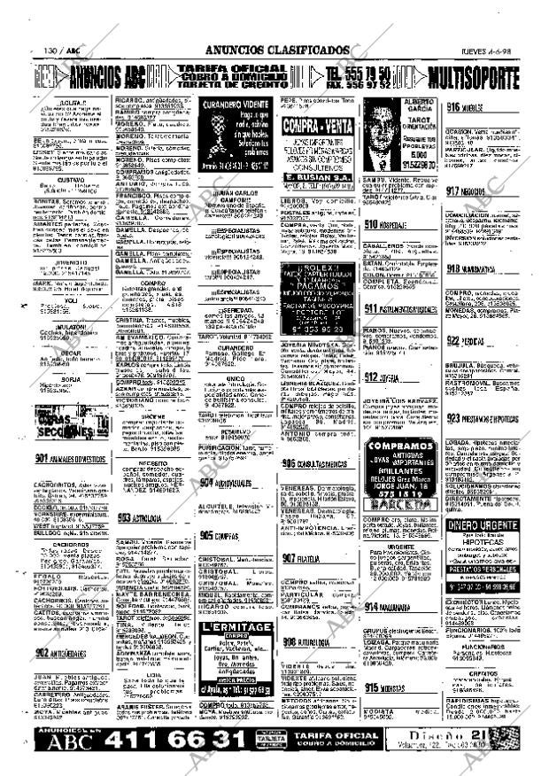 ABC MADRID 04-06-1998 página 130