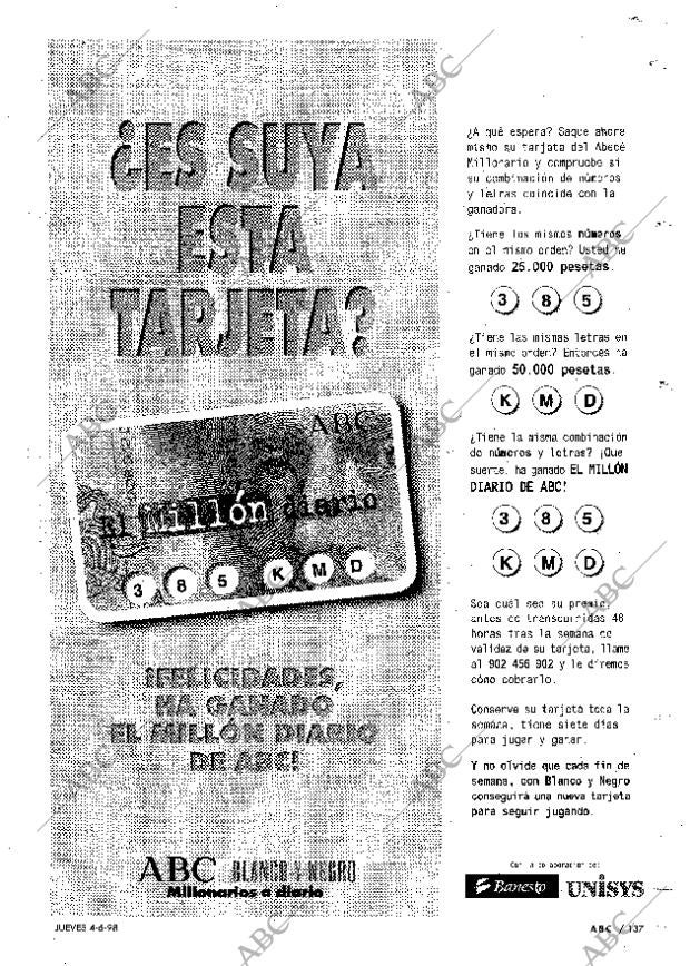 ABC MADRID 04-06-1998 página 137