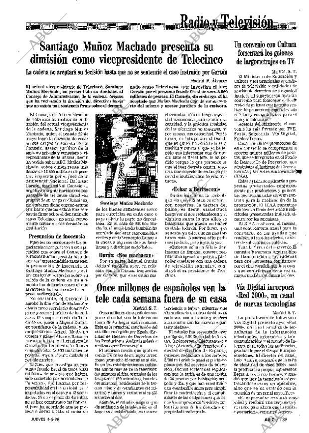ABC MADRID 04-06-1998 página 139